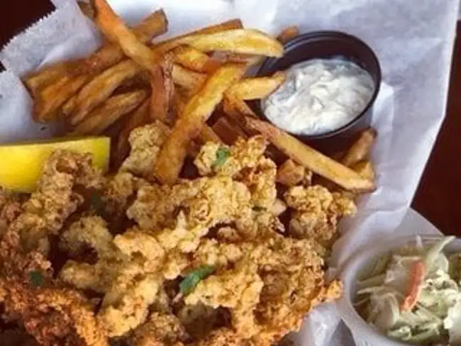 fried clam platter