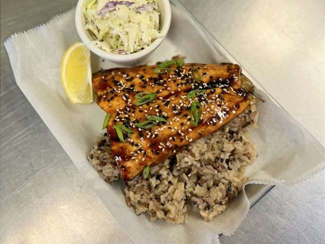 teriyaki salmon  