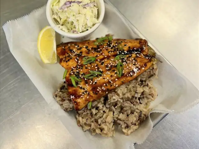 teriyaki salmon  