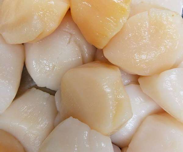 Wild, dry scallops - no added sodium tripolyphosphate or seawater to add extra weight