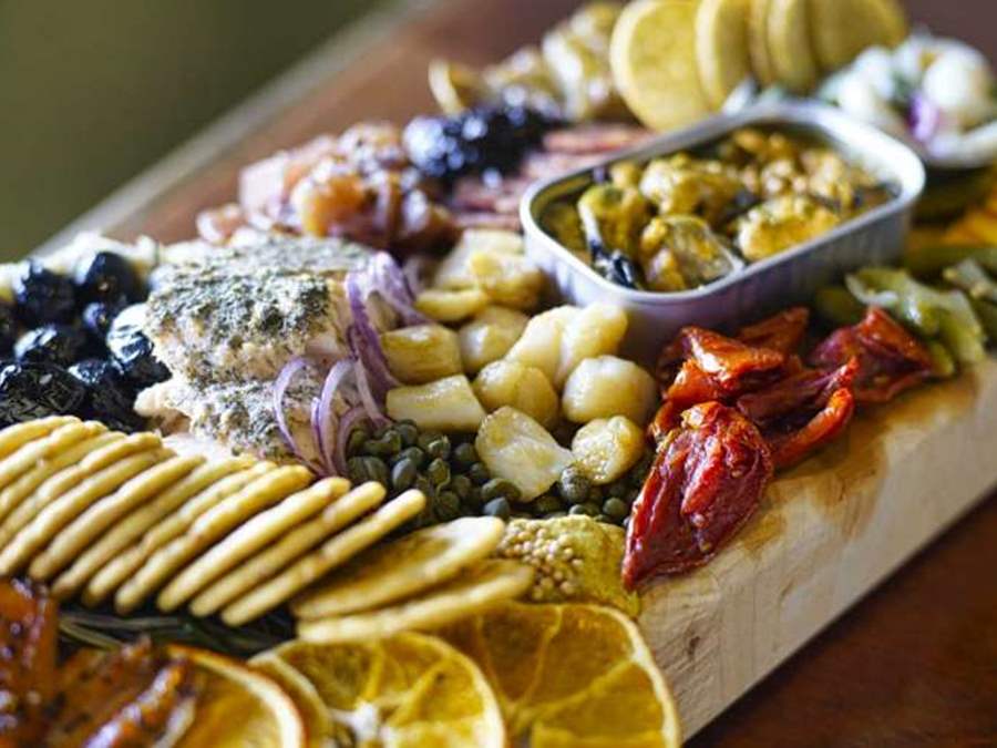 Our seacuterie platters make the gathering even more perfect, even if it's just for two.
