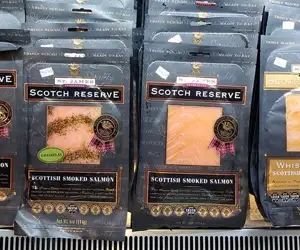 multiple award winning St. James Smokehouse smoked salmon is available at fin!