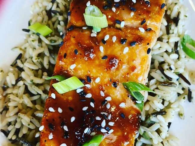 teriyaki salmon  